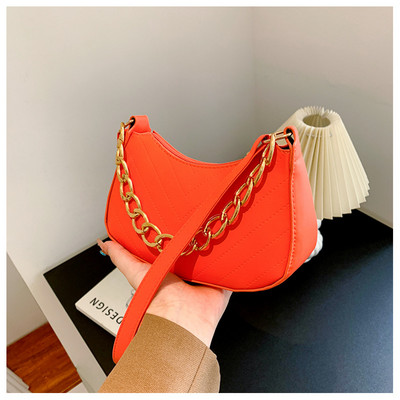 Női válltáska Retro kockás hónaljtáskák Láncpánt Cipzár Alkalmi tervező Mini kézitáskák Válltáska Női válltáska