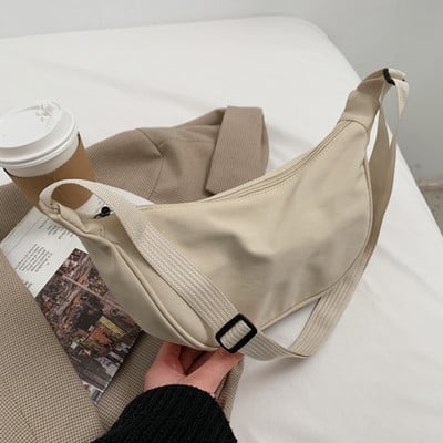 Casual Functional Money Pouch Pouch Belt Τσάντα Γυναικεία τσάντα για ζώνη Καμβάς τσάντα ισχίου Fanny Pack Τσάντα μπανάνα Casual τσάντα μέσης καμβά