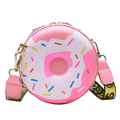 Multikas sõõrikukujuline õlakott Armas nahast Crossbody kott tüdrukutele Armas ümmargune rahakott, pika rihmaga käekott Väike Harajuku Q5