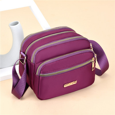 Γυναικεία τσάντα αδιάβροχη Oxford Πανί Κορέα Japan Shoulder Casual Crossbody Τσάντα Messenger Τηλέφωνο Nylon Moblie Πολυεπίπεδο Διαστημικό τσαντάκι