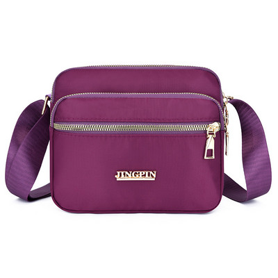 Γυναικεία τσάντα αδιάβροχη Oxford Πανί Κορέα Japan Shoulder Casual Crossbody Τσάντα Messenger Τηλέφωνο Nylon Moblie Πολυεπίπεδο Διαστημικό τσαντάκι