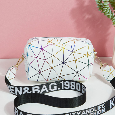 Női kis kézitáska Táskák Táskák Geometrikus Mintás Női Táska Csomagtartó Kis négyzetes Táska Divat Női Hírvivő Válltáska