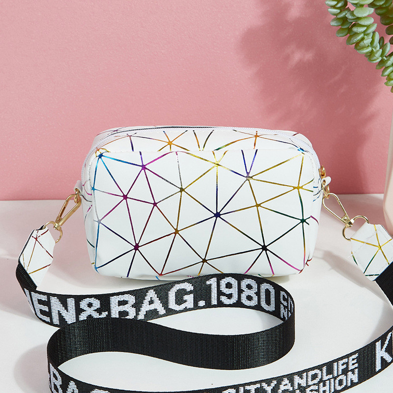 Női kis kézitáska Táskák Táskák Geometrikus Mintás Női Táska Csomagtartó Kis négyzetes Táska Divat Női Hírvivő Válltáska