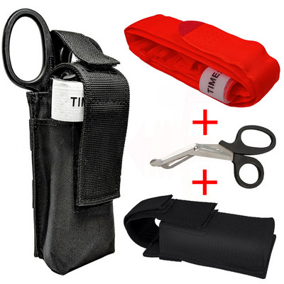 Vienos rankos pirmosios pagalbos turniketas, pagamintas iš aliuminio strypo, naudojamas karinių reikmenų sukimosi taktinis avarinis gelbėjimo gyvybės išlikimo įrankis