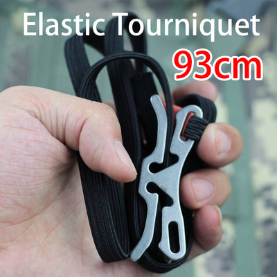 Vienos rankos pirmosios pagalbos turniketas, pagamintas iš aliuminio strypo, naudojamas karinių reikmenų sukimosi taktinis avarinis gelbėjimo gyvybės išlikimo įrankis