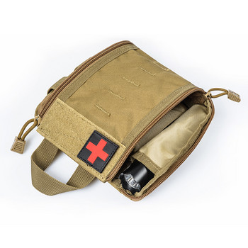 EDC Medical Bag Molle Tactical Pouch Κιτ πρώτων βοηθειών Υπαίθριο αυτοκίνητο Στρατού Κάμπινγκ έκτακτης ανάγκης Πεζοπορία Survival EMT Utility Pack Κυνήγι