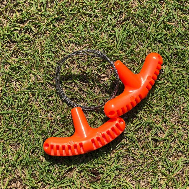 Manuāls rokas tērauda trošu ķēdes zāģis Praktisks pārnēsājams avārijas izdzīvošanas rīks Tērauda stiepļu komplekti Ceļojuma instrumenti Āra kempings Pārgājieni