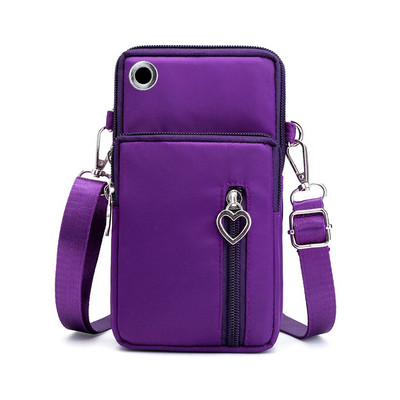 Χονδρική Γυναίκα Μικρή τσάντα ώμου Χαριτωμένο κορίτσι κινητό τηλέφωνο Γλυκό κλειδί αποθήκευσης κέρματος Organizer Crossbody Messenger Designer θήκη μέσης