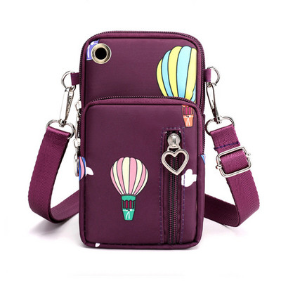 Χονδρική Γυναίκα Μικρή τσάντα ώμου Χαριτωμένο κορίτσι κινητό τηλέφωνο Γλυκό κλειδί αποθήκευσης κέρματος Organizer Crossbody Messenger Designer θήκη μέσης