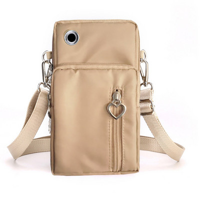 Χονδρική Γυναίκα Μικρή τσάντα ώμου Χαριτωμένο κορίτσι κινητό τηλέφωνο Γλυκό κλειδί αποθήκευσης κέρματος Organizer Crossbody Messenger Designer θήκη μέσης