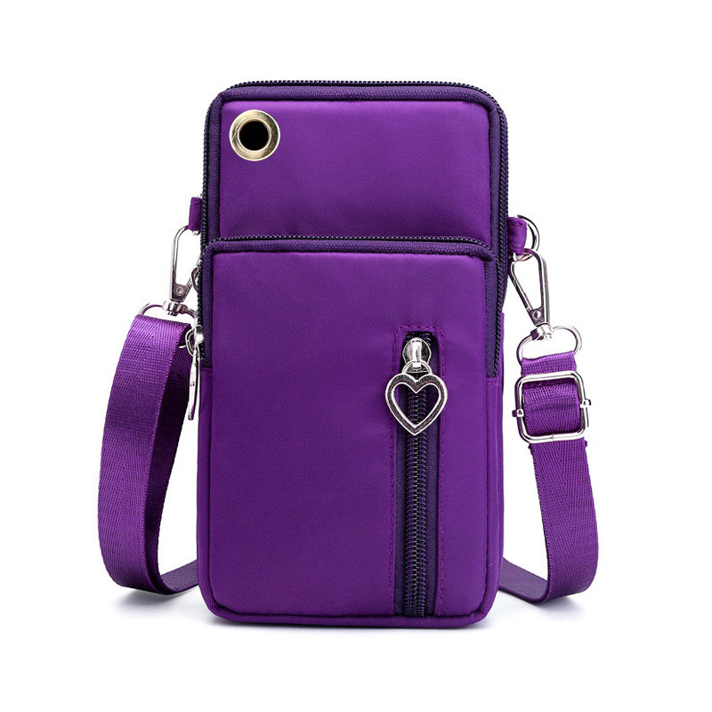 Χονδρική Γυναίκα Μικρή τσάντα ώμου Χαριτωμένο κορίτσι κινητό τηλέφωνο Γλυκό κλειδί αποθήκευσης κέρματος Organizer Crossbody Messenger Designer θήκη μέσης