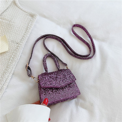 Naiste väikesed Crossbody kotid litrid Pu-nahast õlakotid Trend Designer kett Hasp Kotid Mündikott Üks ruutkott