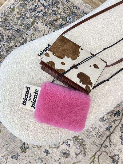 2020 Νέα γυναικεία τσάντα τσάντα μάλλινη τσάντα χιαστί Απλή και χαριτωμένη μικρή τσάντα βελούδινη τσάντα ώμου Μίνι τσάντα παντός αντιστοιχίας