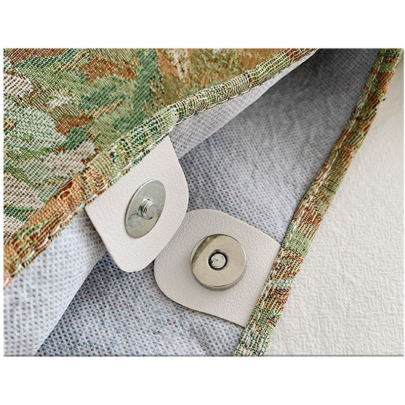 Φορητές τσάντες ώμου σε στυλ ελαιογραφίας Driga για γυναικεία σχέδια τσάντες καμβά μασχάλης Γυναικείες ρετρό ιδιοσυγκρασία μεγάλες τσάντες