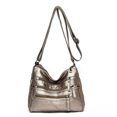 Naiste käekott Moeprintimine Nahast õlakott Casual Square Bag Party Crossbody kotid Naiste vabaaja käekottide jaoks