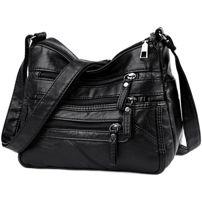 Naiste käekott Moeprintimine Nahast õlakott Casual Square Bag Party Crossbody kotid Naiste vabaaja käekottide jaoks