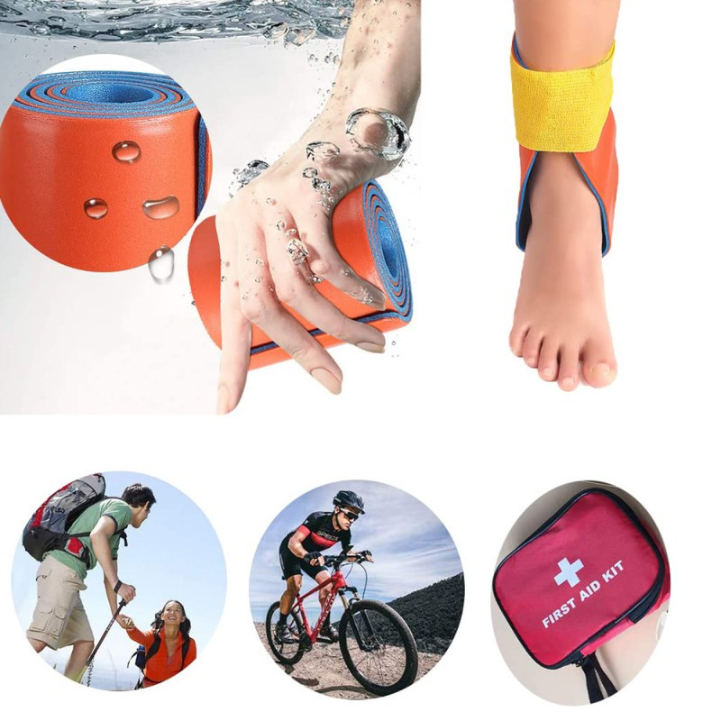 Õues esmaabi rullitav splint, pestav polümeer, meditsiiniline ellujäämislahas, sidemerull, hädaolukorras murru, fikseeritud sidemega päästmine