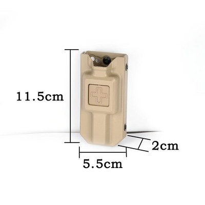 Σακίδιο πλάτης Survival Military Tourniquet Carrier Storage Box Τσάντα κρεμαστή μέσης