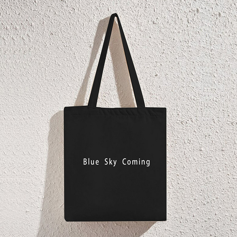 Γράμματα πεταλούδας τυπωμένες τσάντες αγορών Γυναικείες τσάντες ώμου από βαμβακερό καμβά Γυναικείες οικολογικές επαναχρησιμοποιούμενες τσάντες παντοπωλείου