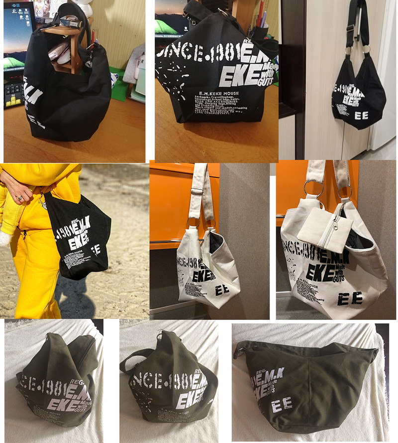 Táskák Női Felső fogantyús Kézitáskák Nagy vászon Vállas táska Női Divatos Vintage Női Shopper Kézitáska Női