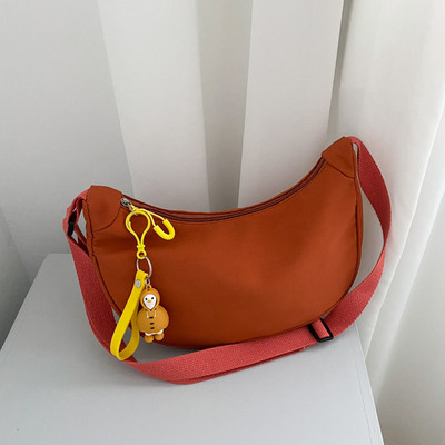 Naiste käekotid Brändi Lady Nailonist käekotid kaenlaalused, kerged ühekordsed õlakotid naistele, klapiga bolasa Soovitatav