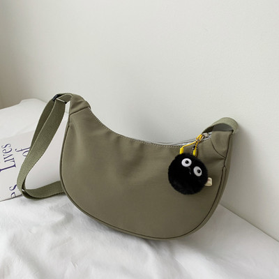 Naiste käekotid Brändi Lady Nailonist käekotid kaenlaalused, kerged ühekordsed õlakotid naistele, klapiga bolasa Soovitatav