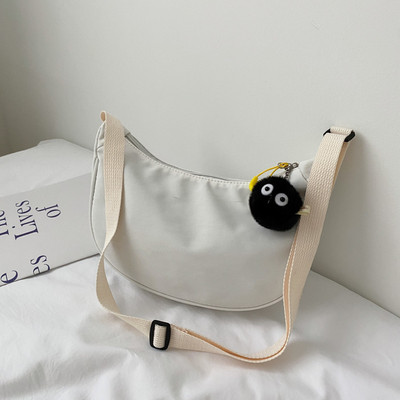 Naiste käekotid Brändi Lady Nailonist käekotid kaenlaalused, kerged ühekordsed õlakotid naistele, klapiga bolasa Soovitatav