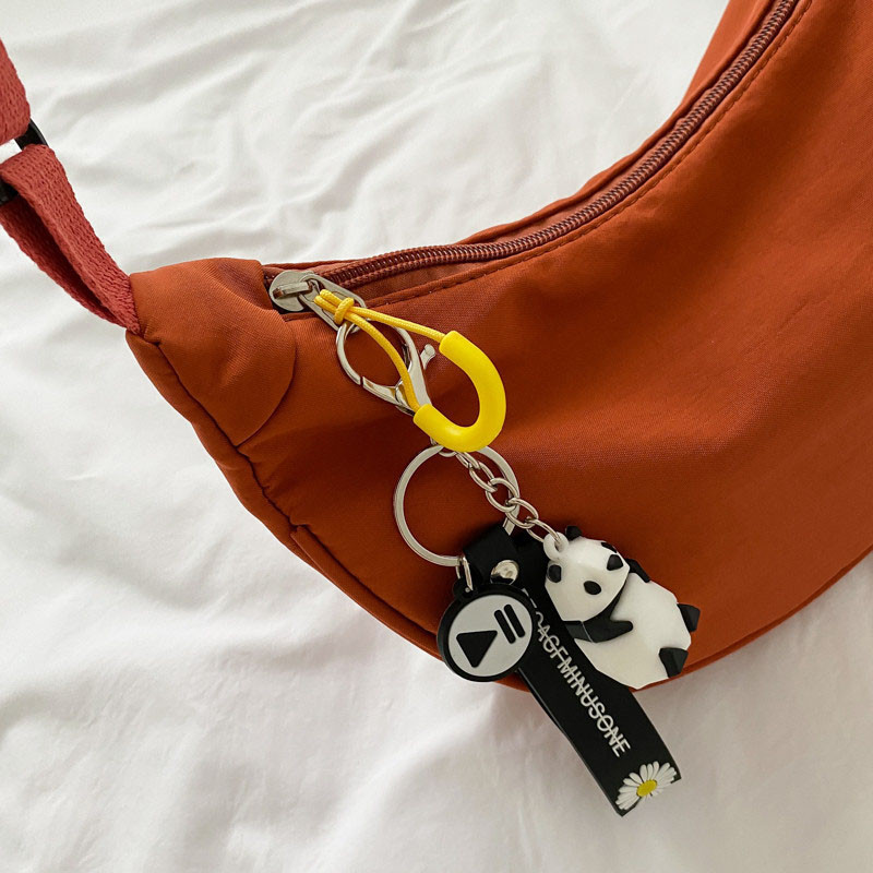 Naiste käekotid Brändi Lady Nailonist käekotid kaenlaalused, kerged ühekordsed õlakotid naistele, klapiga bolasa Soovitatav