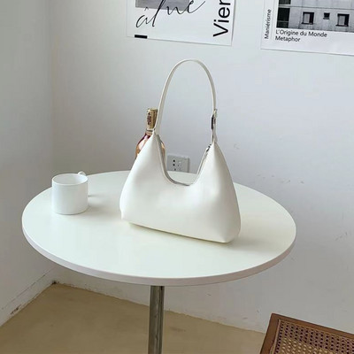 Γυναικείες τσάντες 2023 Επώνυμα σχεδιαστές φερμουάρ Μικρές τσάντες Lady Fashion τσάντα ώμου PU Δερμάτινες casual hobos τσάντες