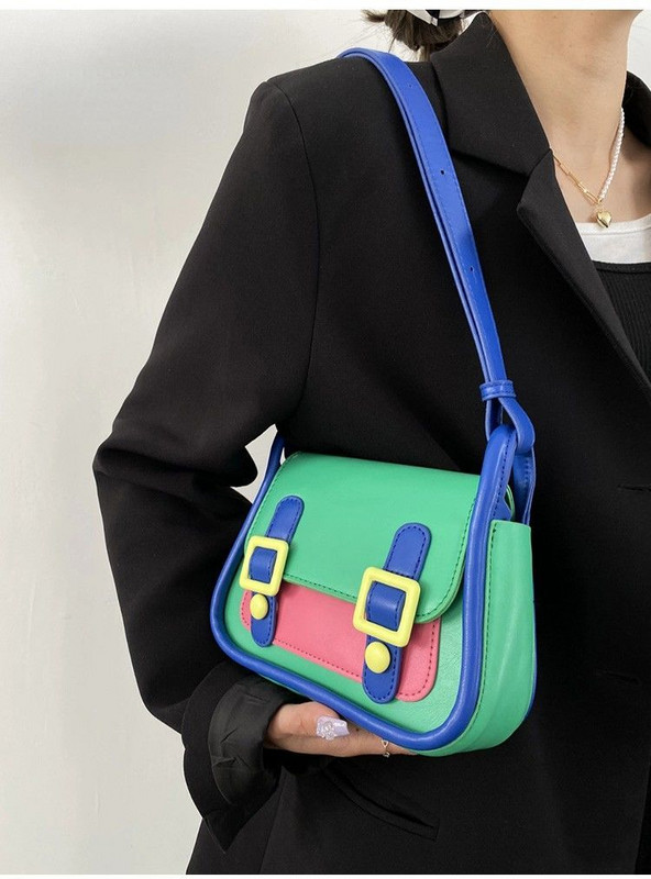 Κορεάτικη γλυκιά γυναικεία τσάντα PU LOCK Κάδος Casual με μαλακό πάνελ Τσάντες ώμου Τσάντες και τσάντες χιαστί για κορίτσια