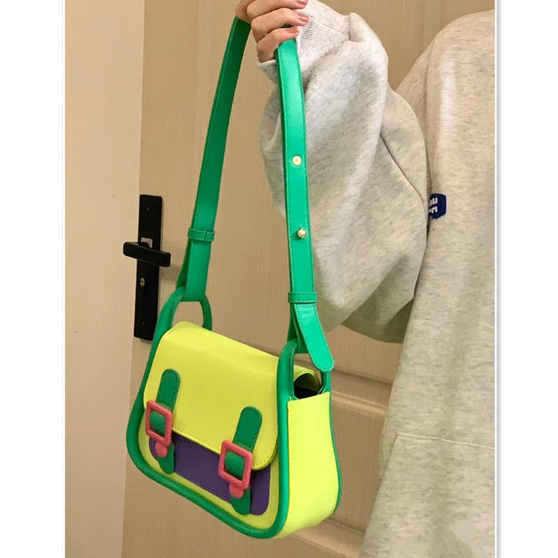 Κορεάτικη γλυκιά γυναικεία τσάντα PU LOCK Κάδος Casual με μαλακό πάνελ Τσάντες ώμου Τσάντες και τσάντες χιαστί για κορίτσια