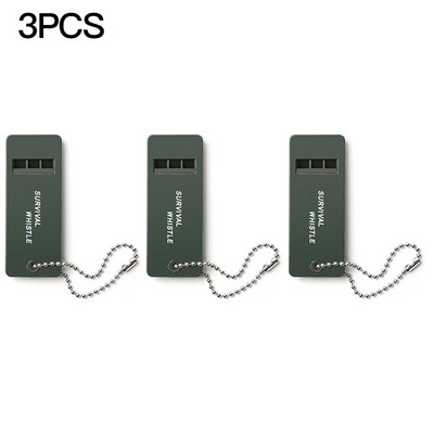 1/3/5Pcs Whistle High Decibel Survival Φορητό Υπαίθριο Πολλαπλό Ήχο Σφυρίχτρα Κάμπινγκ Αξεσουάρ πεζοπορίας έκτακτης ανάγκης edc Εργαλείο