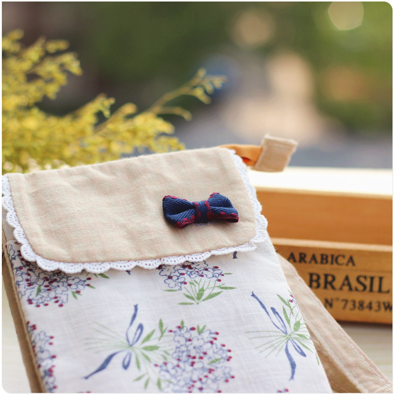 2022 Νέες μικρές γυναικείες τσάντες ώμου Γυναικεία ανθοδέσμη με floral εκτύπωση Βαμβακερό ύφασμα Messenger Τηλεφωνικό πακέτο Fresh girls Sweet crossbody τσαντάκια