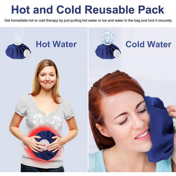 Ιατρικές σακούλες πάγου Cool Ice Bag επαναχρησιμοποιήσιμος Αθλητικός τραυματισμός Ανθεκτικοί μυϊκοί πόνοι Πρώτες βοήθειες Ανακούφιση πόνου Υγεία Φροντίδα Ψυχοθεραπείας παγοκύστη