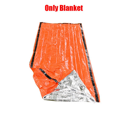 Αδιάβροχο ελαφρύ θερμικό υπνόσακο έκτακτης ανάγκης Bivy Sack - Survival Blanket Bags Κάμπινγκ, Πεζοπορία, Υπαίθρια, Δραστηριότητες