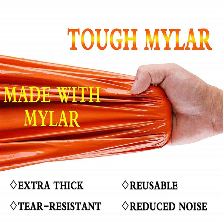 Αδιάβροχο ελαφρύ θερμικό υπνόσακο έκτακτης ανάγκης Bivy Sack - Survival Blanket Bags Κάμπινγκ, Πεζοπορία, Υπαίθρια, Δραστηριότητες