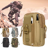 Tactical Military Waist Bag Edc Bag Ανδρική θήκη για τηλέφωνο για τρέξιμο Camo Εργαλείο επιβίωσης κυνηγιού EDC Molle Pouch για υπαίθρια σπορ