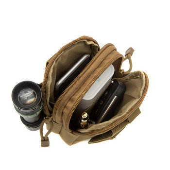 Тактическа военна чанта за кръста Edc Bag Men Running Phone Holder Case Camo Hunting Survival Tool EDC Molle Pouch Спорт на открито