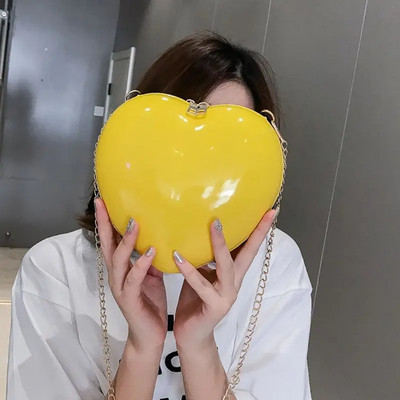 Heart Love Mood Tõmblukud Naiste käekotid Rahakotid Kett Naiste Õlakotid Tasuta kohaletoimetamine