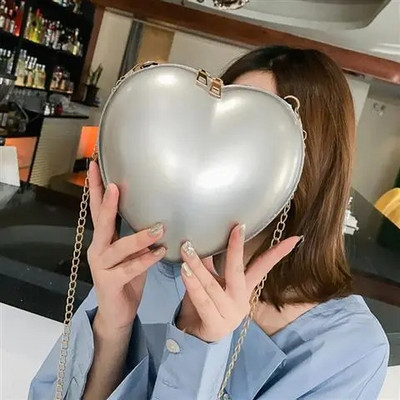 Heart Love Mood Tõmblukud Naiste käekotid Rahakotid Kett Naiste Õlakotid Tasuta kohaletoimetamine