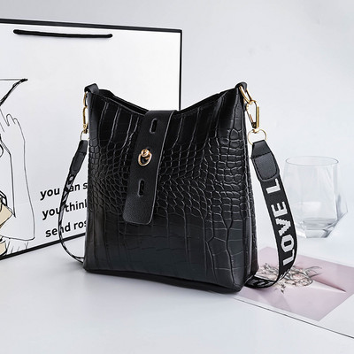 Crocodile PU nahast Crossbody käekott naiste minimalistlik vegan õlakott vabaaja naiste käekotid disainer luksus