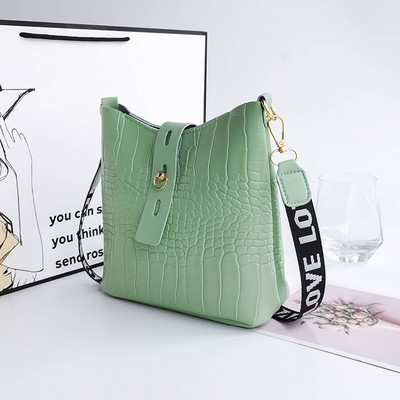 Crocodile PU nahast Crossbody käekott naiste minimalistlik vegan õlakott vabaaja naiste käekotid disainer luksus