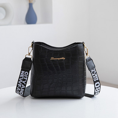 Crocodile PU nahast Crossbody käekott naiste minimalistlik vegan õlakott vabaaja naiste käekotid disainer luksus