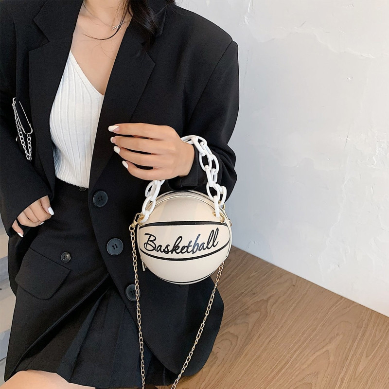 Naiste korvpalliring, PU-nahast õlakott, ketikott 20CA