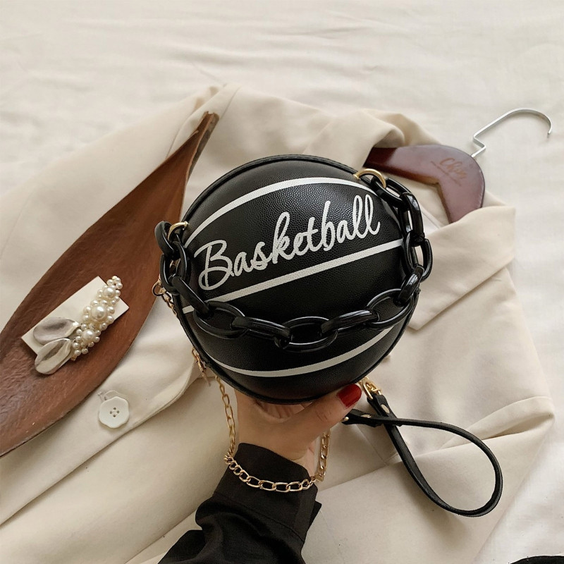 Naiste korvpalliring, PU-nahast õlakott, ketikott 20CA