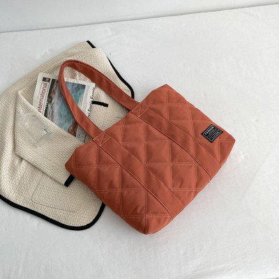 2022. aasta lõuendist ostlejate õlakotid naistele Pehmest puuvillast mahutavusega ostukotid Moodne naiste kandekott Ühe õlaga käekott