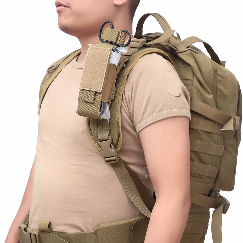 Taktikaline EDC Tourniquet Molle kott välitingimustes meditsiiniline hädaabikott sõjalise jahi tarvikud nuga taskulambi ümbris