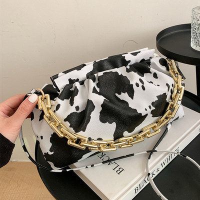 2021 Animal Prints Õlakott Moedisainerite käekotid ja rahakotid Pu-nahast Crossbody kotid naistele Kett kaenlaaukott