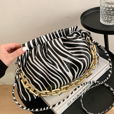 2021 Animal Prints Õlakott Moedisainerite käekotid ja rahakotid Pu-nahast Crossbody kotid naistele Kett kaenlaaukott