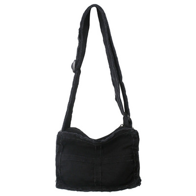 Geantă mică de umăr din pânză pentru femei, geantă de mesager din pânză groasă, genți retro vintage pentru femei, poșetă drăguță pentru fete 2023